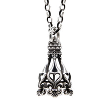 Load image into Gallery viewer, Silver Hart Bell
